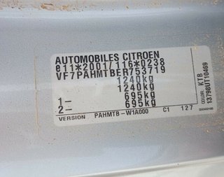 Citroen 456069 capot c1 feel
