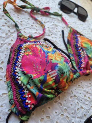 Bikini artesanal colombiano talla L