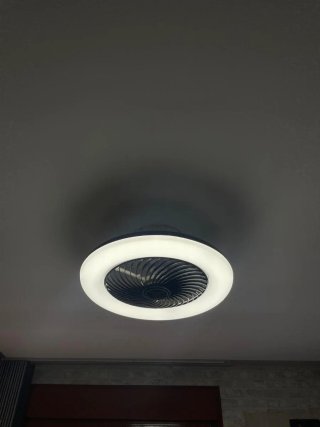 Lámpara LED con Ventilador