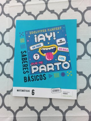 Matemáticas 6, Tercer Ciclo Primaria, Edelvives...