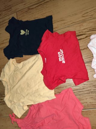 Lote ropa verano niña 1-3 meses por 4€