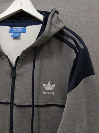 Felpa Adidas con cappuccio taglia L