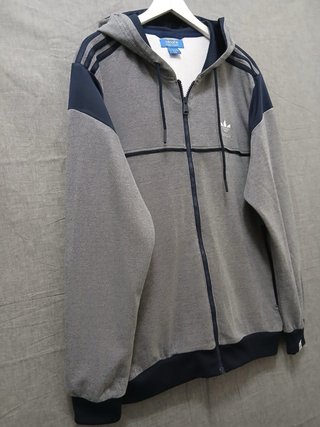 Felpa Adidas con cappuccio taglia L
