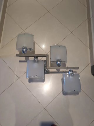 Lámpara de techo moderna 4 focos