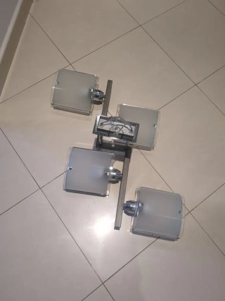 Lámpara de techo moderna 4 focos