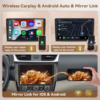 Radio Coche Android 15 Nissan Sylphy Sentra