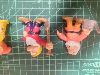 Lote Figuras Disney Blancanieves y 7 Enanitos