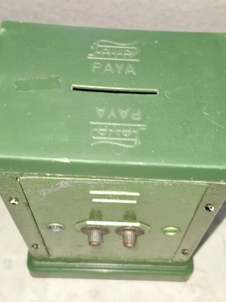 Antigua caja de caudales Paya