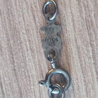 Colgante grace Oso Tous Plata y Cadena