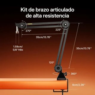 Maono microfono wireless gaming podcast USB XLR