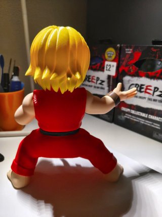 Figura Ken Street Fighter Impresión 3D