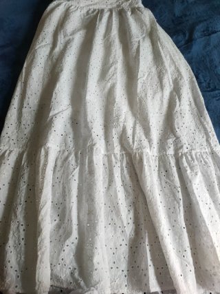 Vestido blanco Zara