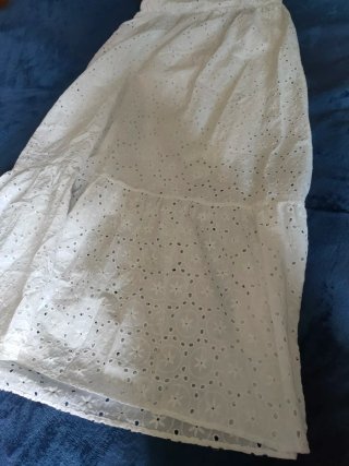 Vestido blanco Zara