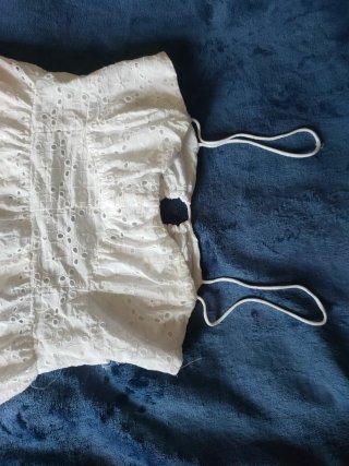 Vestido blanco Zara