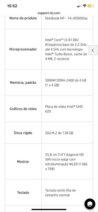 Portátil HP 14” en muy buen estado