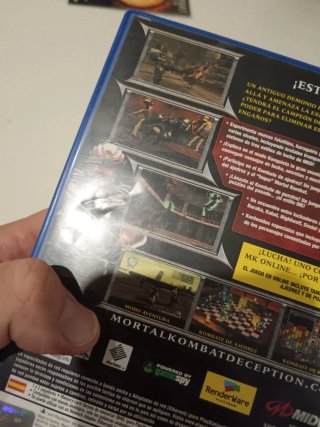 Mortal Kombat Deception PS2 PAL