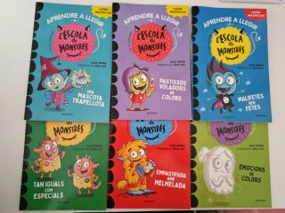 Aprendre a llegir a l'Escola de Monstres 6 libros