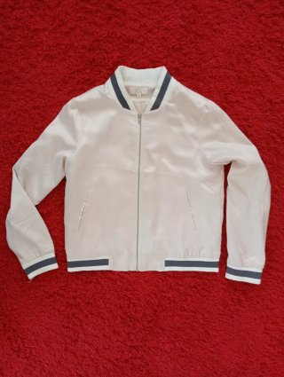 Cazadora bomber rosa mujer talla M