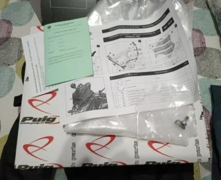 Cúpula negra Puig para Yamaha FZ8.