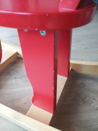 Balancín infantil rojo Ikea