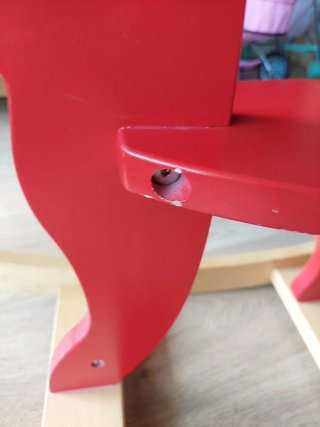 Balancín infantil rojo Ikea