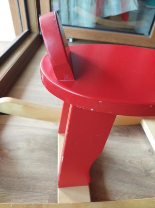 Balancín infantil rojo Ikea