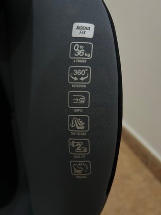 Silla coche Isofix 360º Babyauto