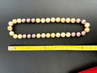 Collar Vintage Perlas Majorica Multicolor