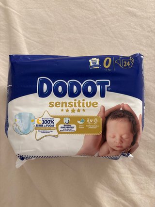 Dodot Sensitive Talla 0 (0-3 kg) - 24 uds