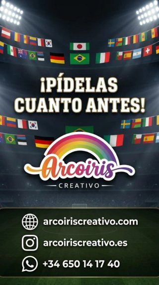 Camisetas personalizadas Mundial