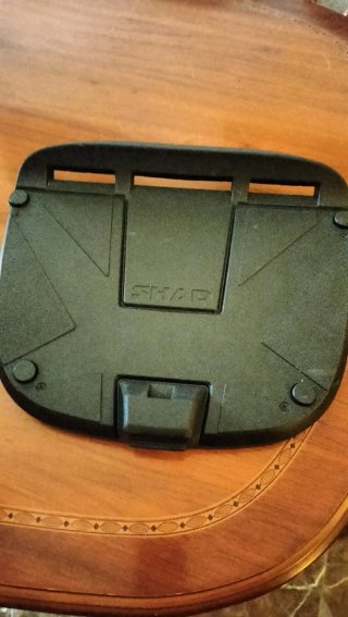 Baúl Shad para 2 cascos con respaldo