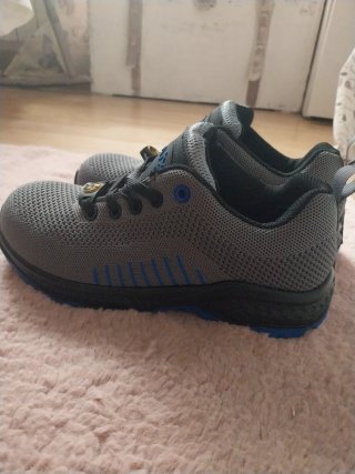 Zapatos de seguridad mujer grises