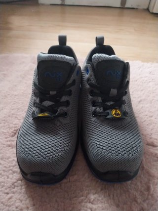 Zapatos de seguridad mujer grises