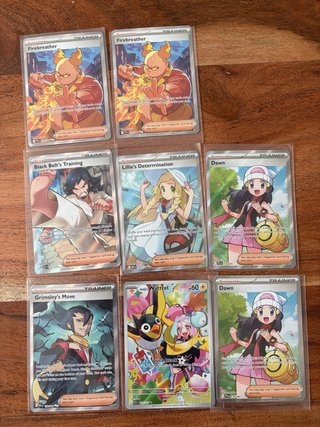Lote Cartas Pokémon Entrenador y Wattrel