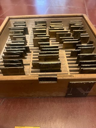 Letras latón para grabar a