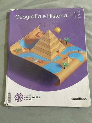 Libro geografía e historia