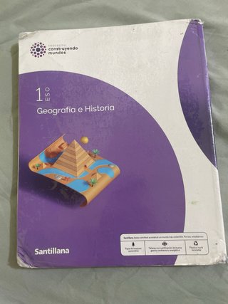 Libro geografía e historia