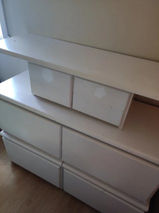 Cómoda aparador dormitorio madera