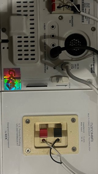 Reproductor NanoHifi Radio CD USB