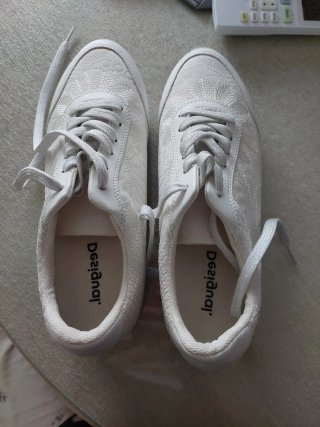 Zapatillas Desigual Blancas Sin Estrenar