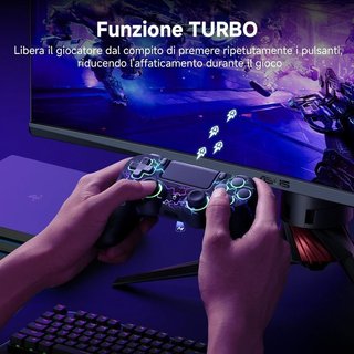 Controller Joystick PS4 compatibile Bluetooth Type