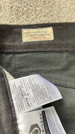 Pantalón Levi's 512 Negro