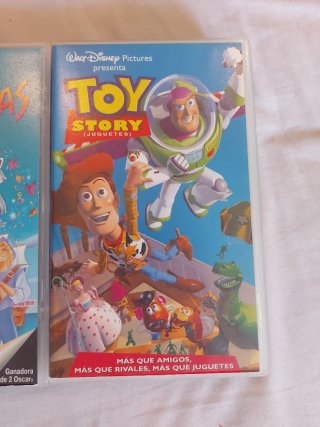 3 Películas VHS Disney (Español)