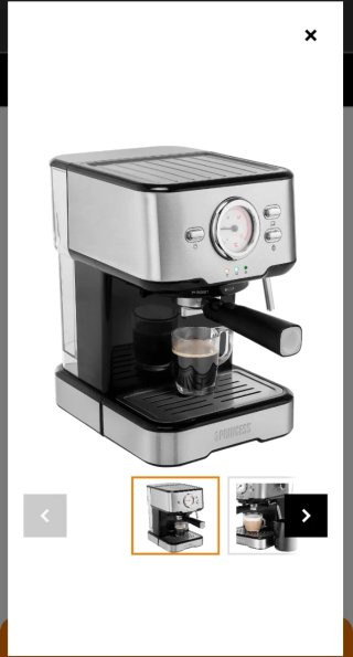 Cafetera Princess