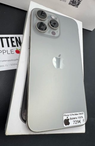 iPhone 15 Pro Max 256GB /BAT 100%!!GARANTÍA!!