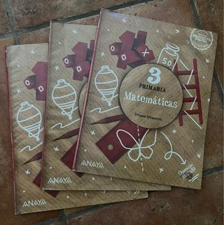 Matemáticas 3 Primaria (3 libros) ANAYA