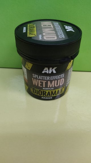 AK Interactive Effetti Splatter Fango Umido 100ml