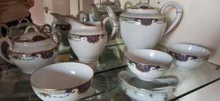 Servizio da tè vintage in porcellana