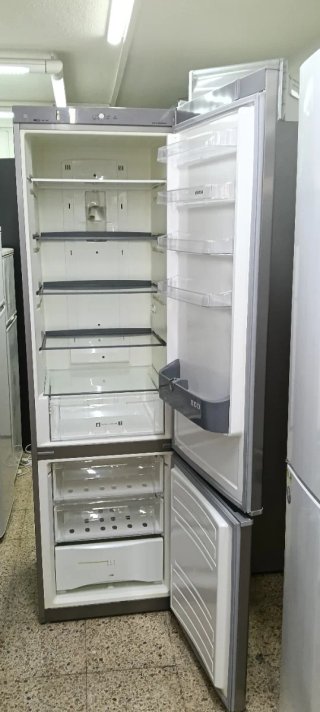Nevera Edesa plateada 200 X 60 X 63