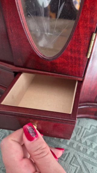 Elegante Joyero Vintage / Armario Mini Joyas